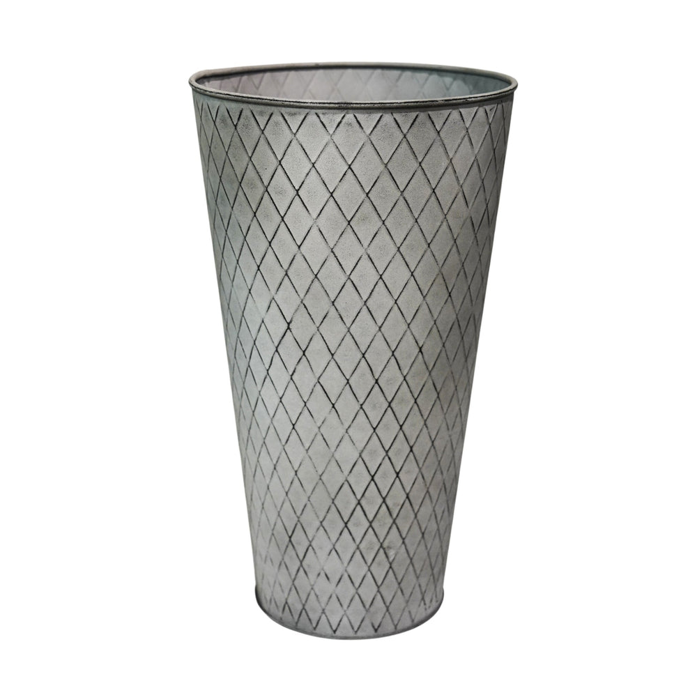 Outdoor Chatsworth Zinc Vase-Beaumonde