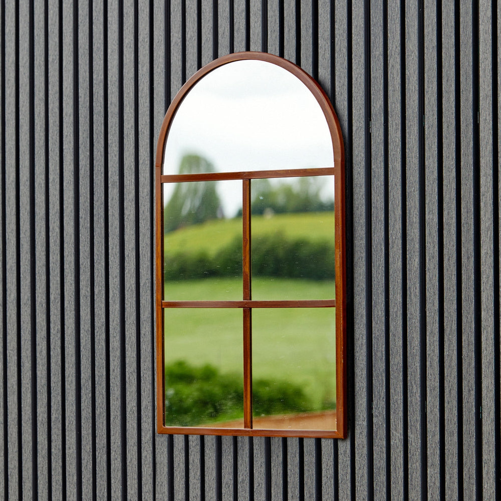 Archway Outdoor Mirror Natural-Beaumonde