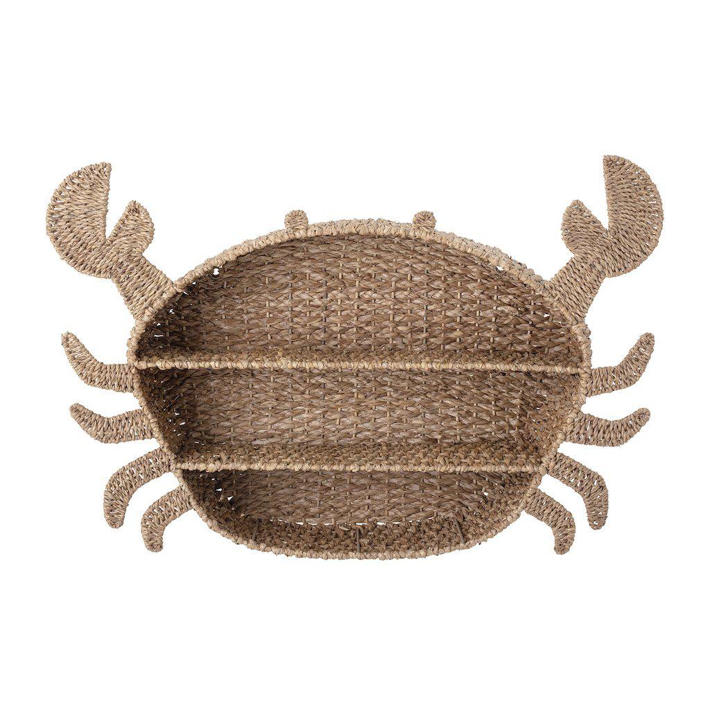 Barney Crab Bankuan Grass Wall Shelf-Bloomingville Mini-Beaumonde