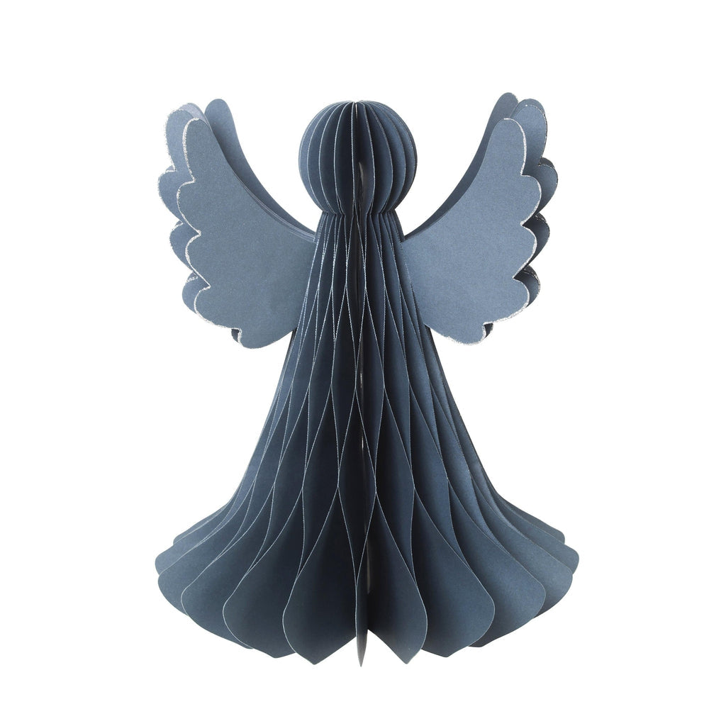 Paper Angel Decoration Orion Blue/Giltter-Beaumonde