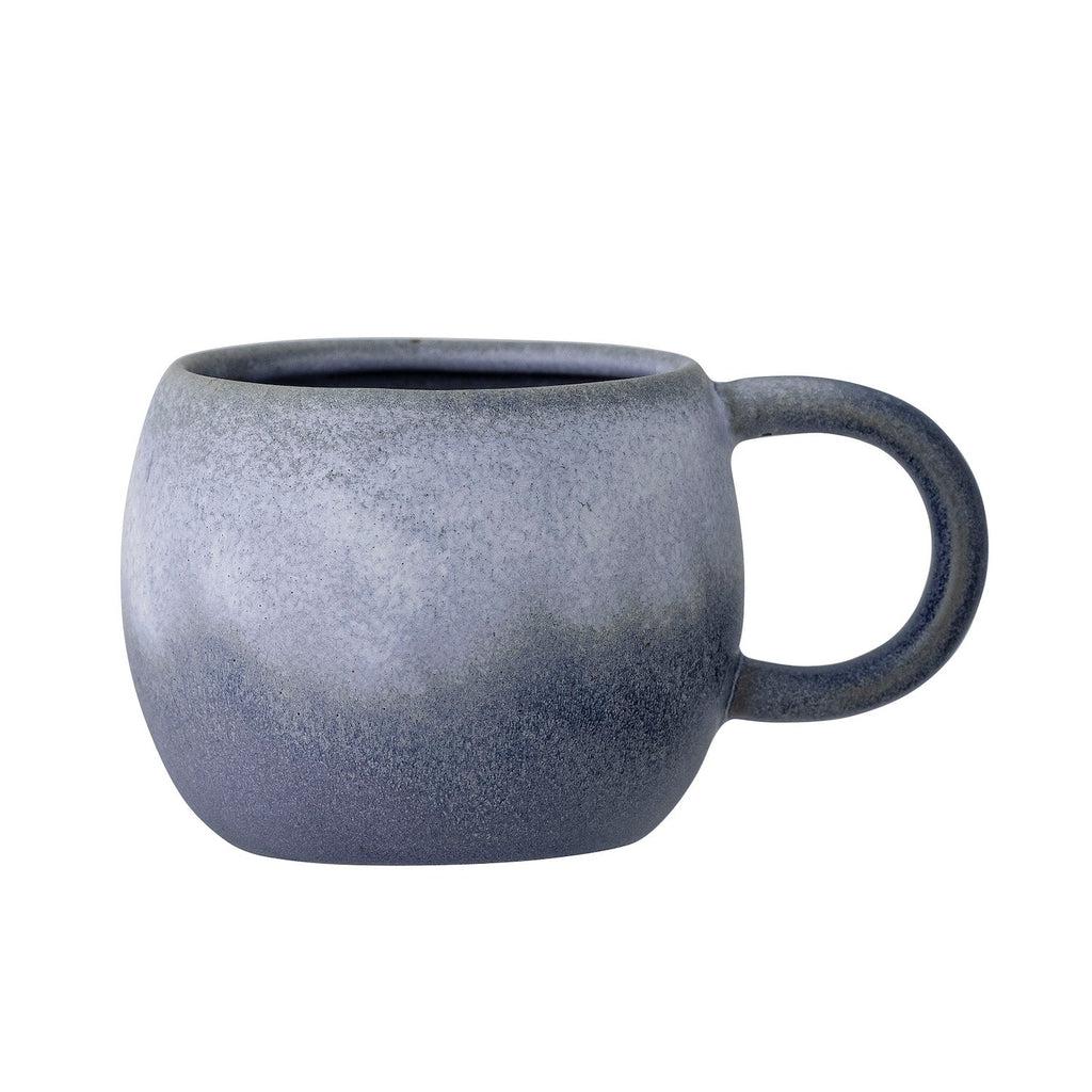 Elia Blue Stoneware Mug-Beaumonde