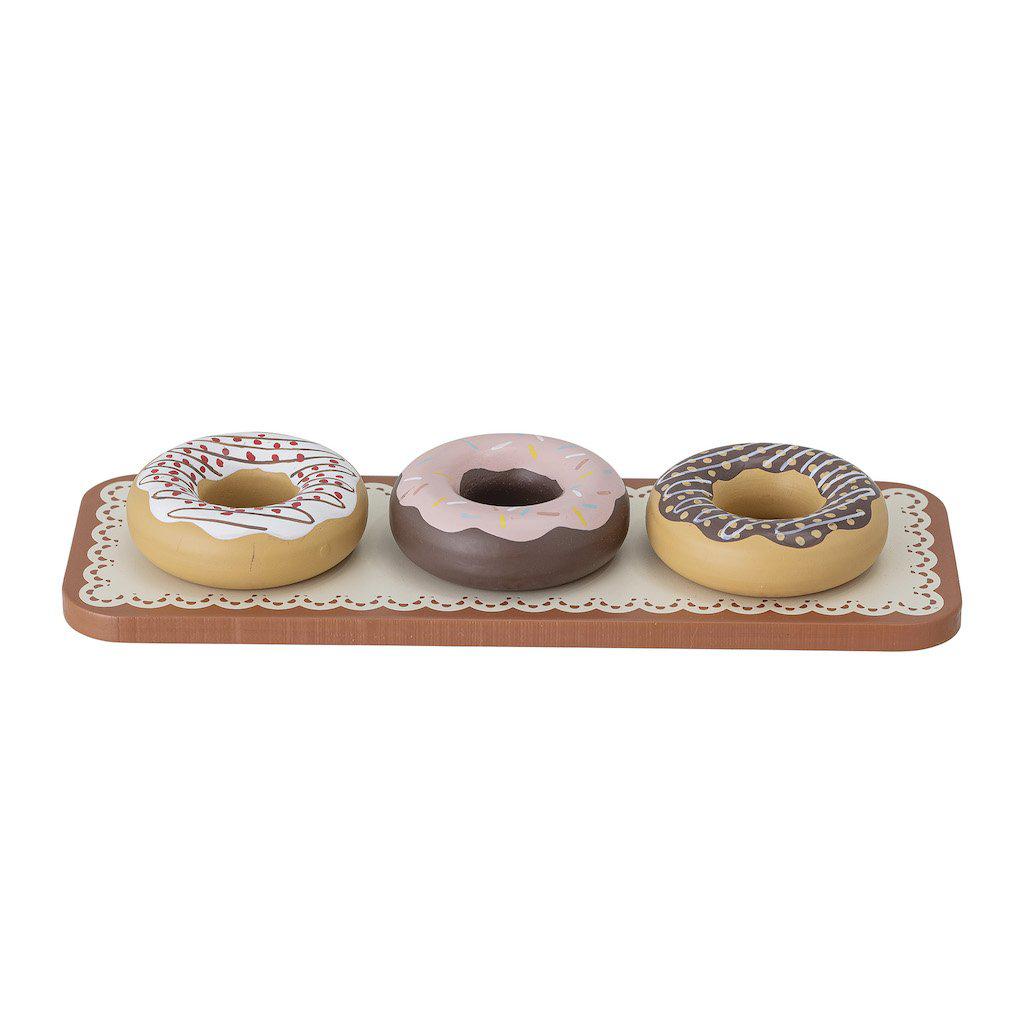 Elsie Doughnuts Cake Wooden Food Toy Set-Bloomingville Mini-Beaumonde