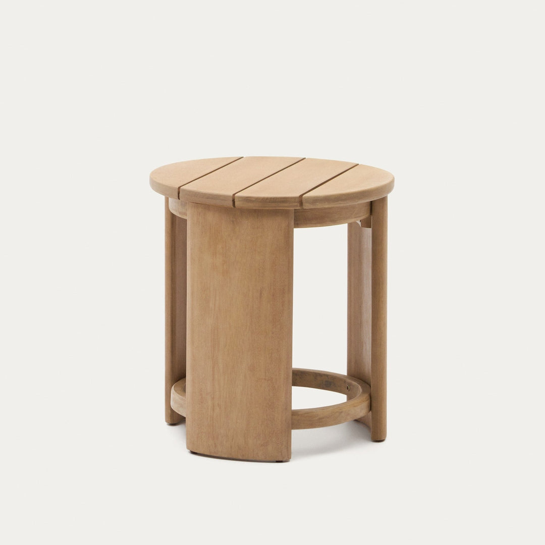Xoriguer Solid Eucalyptus Wood Coffee Table-Beaumonde