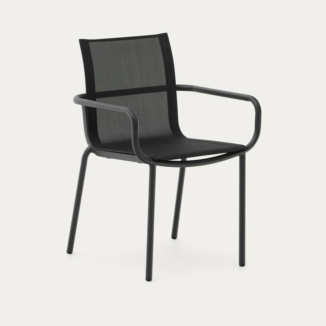 Galdana Aluminium Stackable Outdoor Chair-Beaumonde
