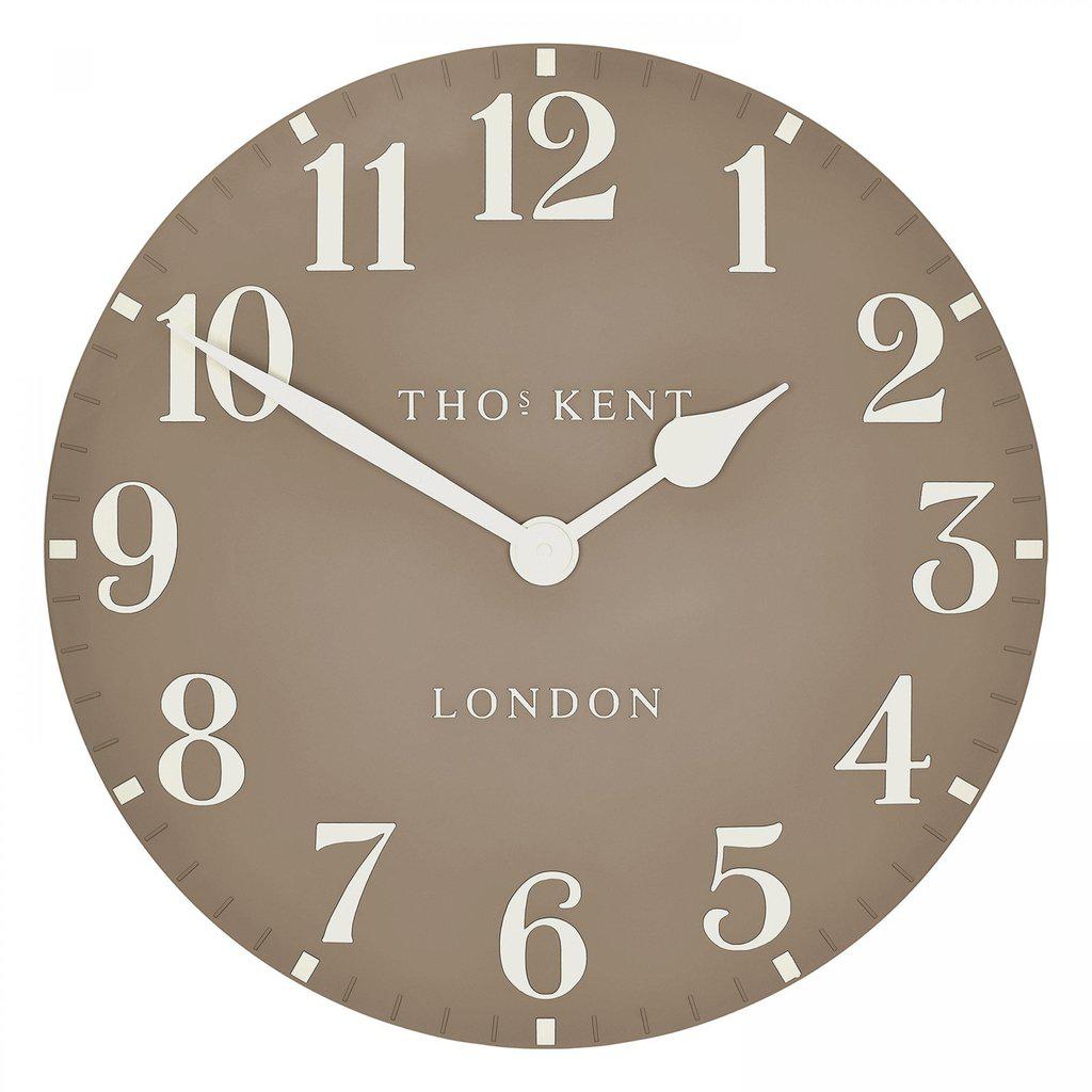Thomas Kent Arabic Wall Clock Clay 50cm-Beaumonde