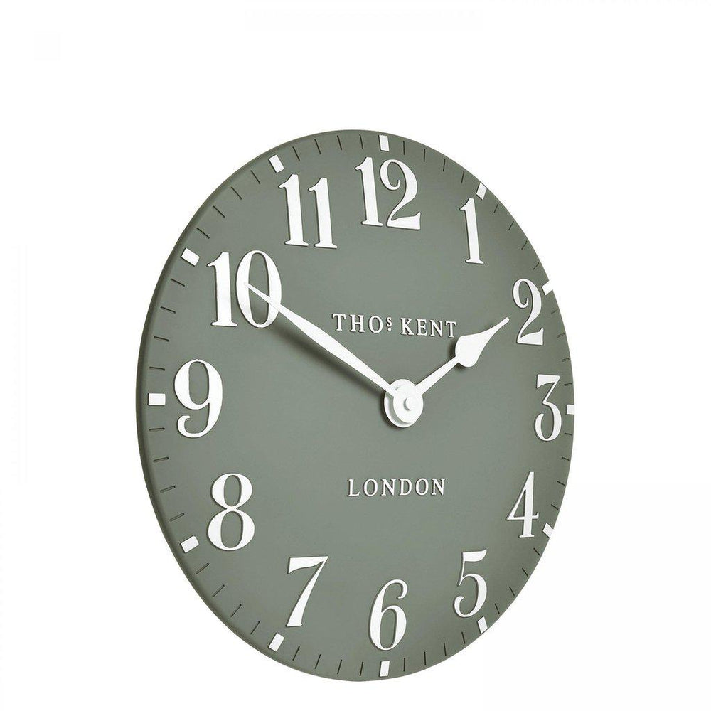 Thomas Kent Arabic Wall Clock Seagrass 30cm-Beaumonde