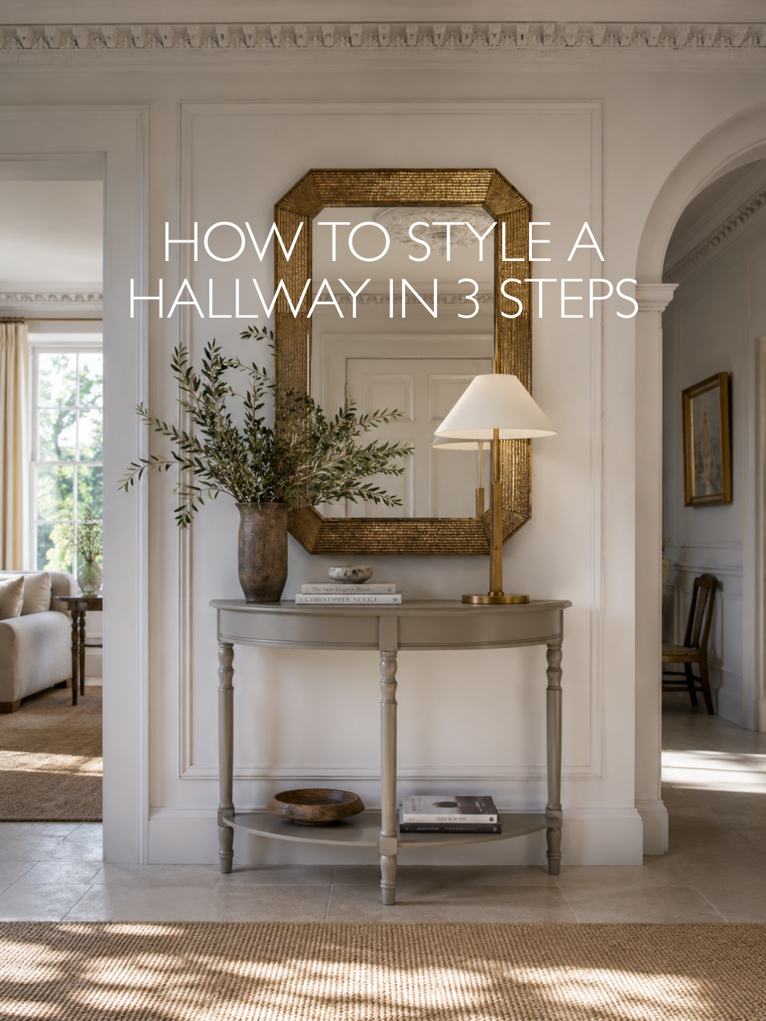 Hallway Styling Made Simple: The Three Pieces Every Entrance Needs