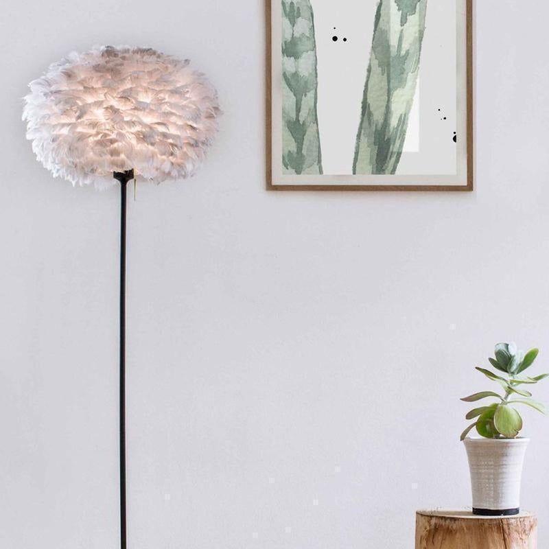 Feather Lampshades