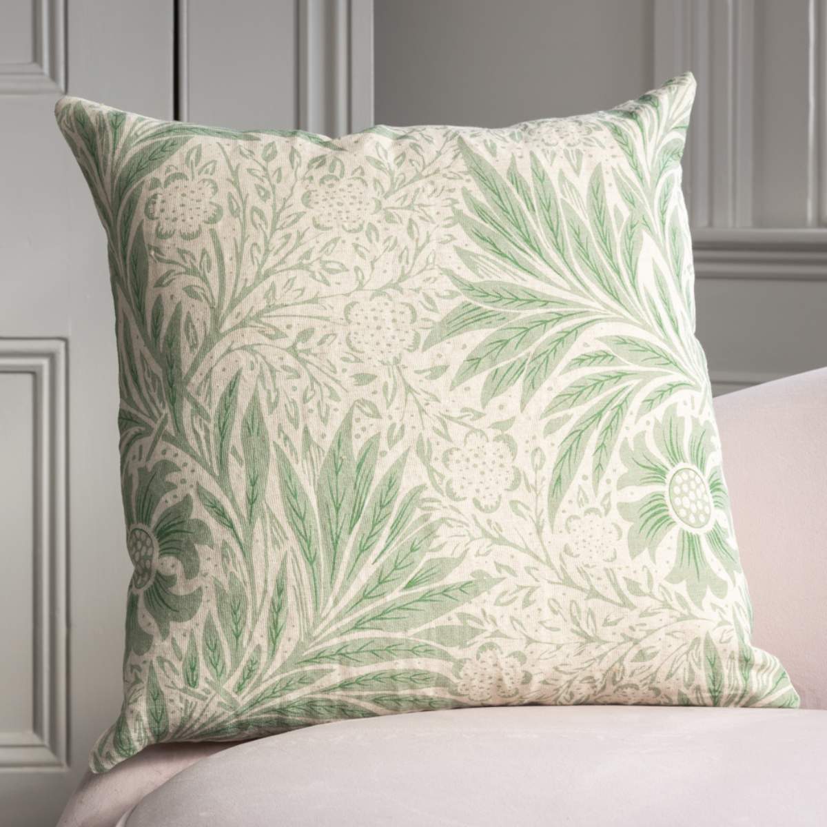 Grand Illusions 100% Linen Cushion Filled Utopia 45x45cm