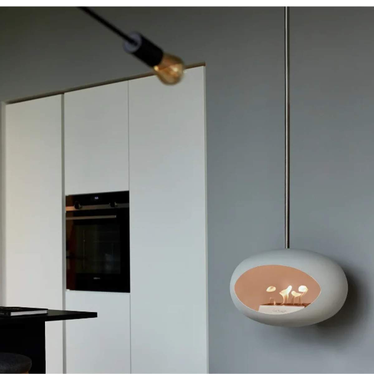 Le Feu Sky Bio Ethanol Fireplace - White