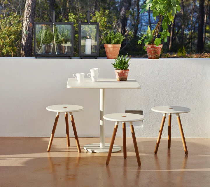 Cane-line Area Table/Stool