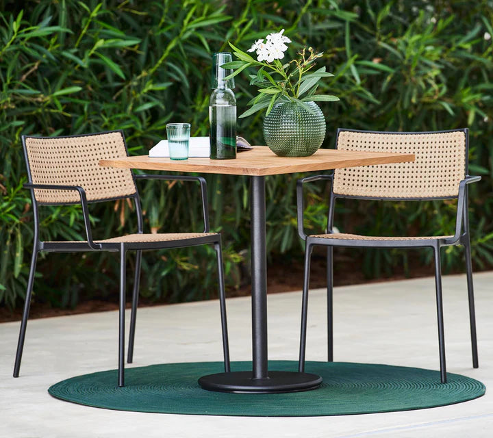 Cane-line Less Armchair, Stackable Soft Rope