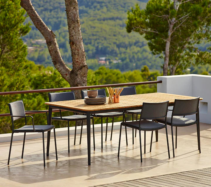 Cane-line Less Armchair, Stackable French Weave