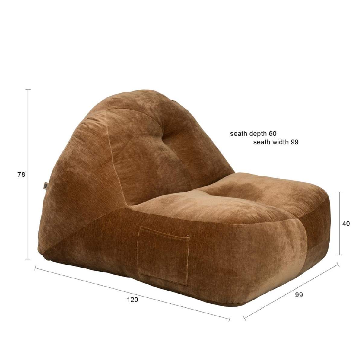 Dutch Bone Lounge Chair Tombag