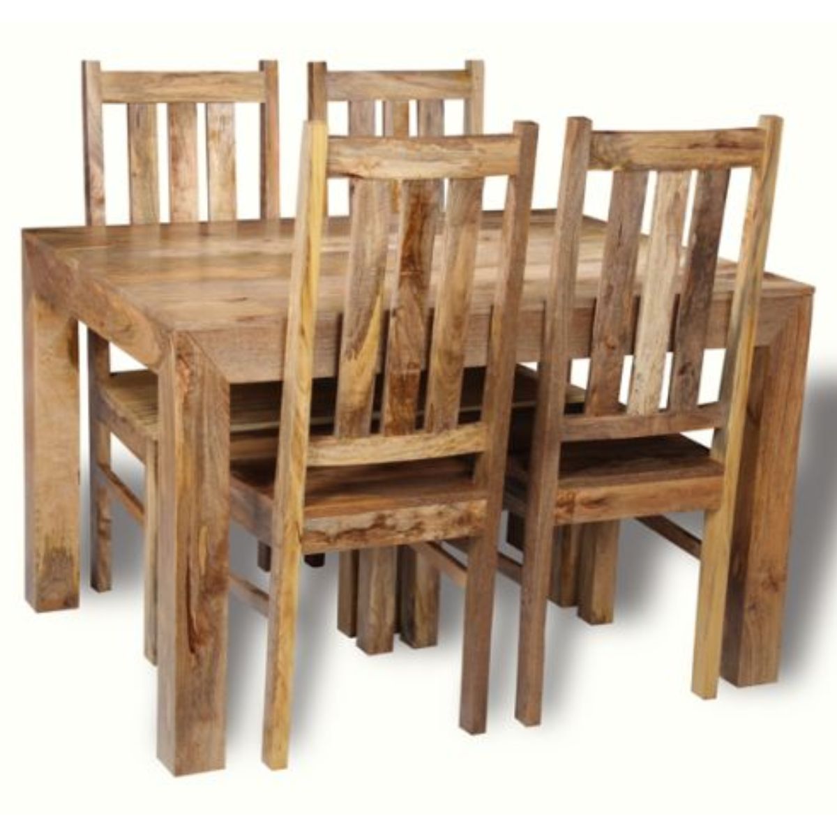 Trade Furniture 120cm Dining Table & 4 Dakota Chairs