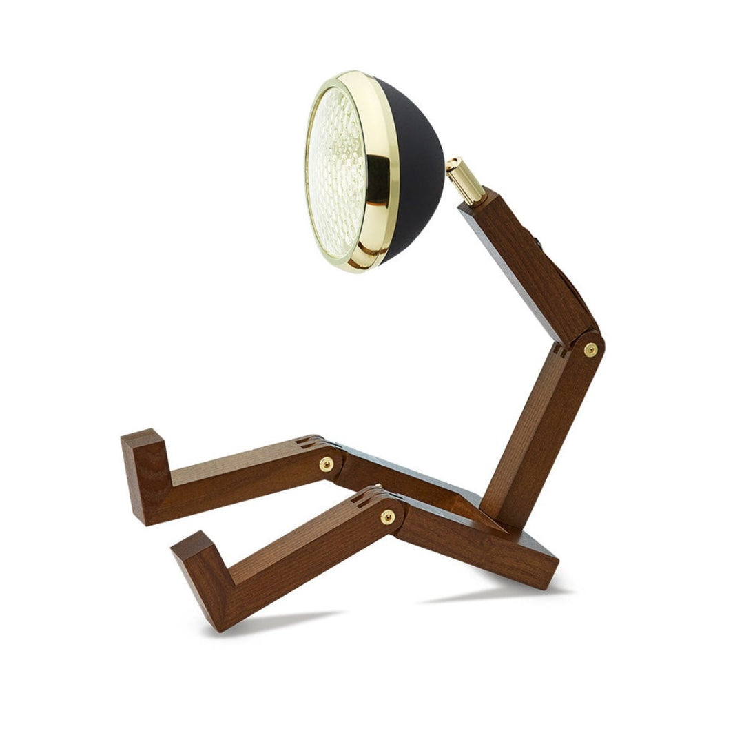 Mr. Wattson Original Table Lamp - Brass Matt Black