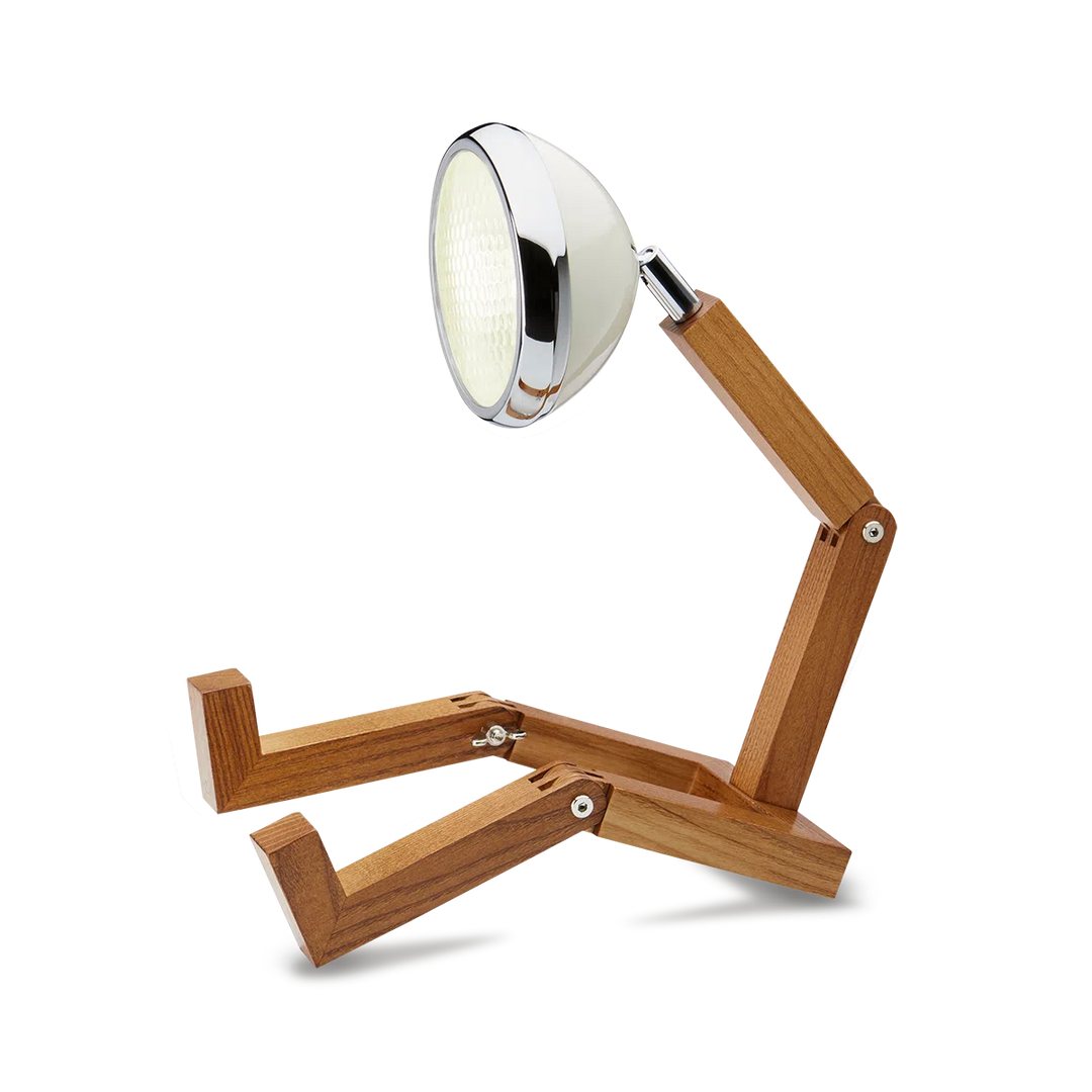 Mr. Wattson Original Table Lamp - Vintage White-Beaumonde