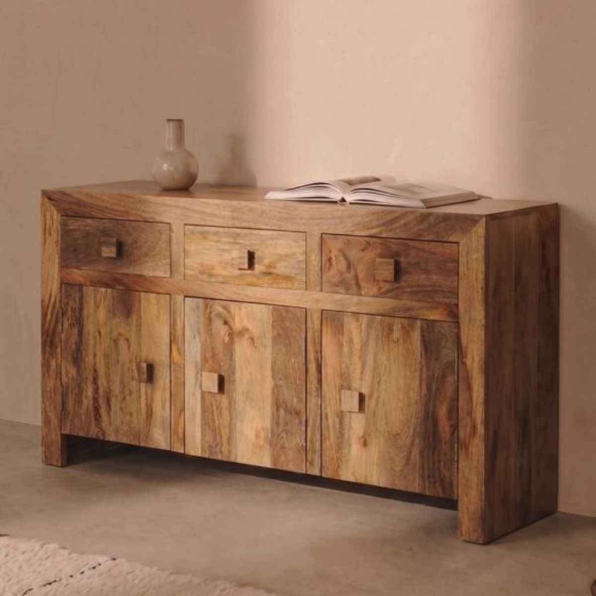 Trade Furniture 140cm 3 Cupboard Sideboard