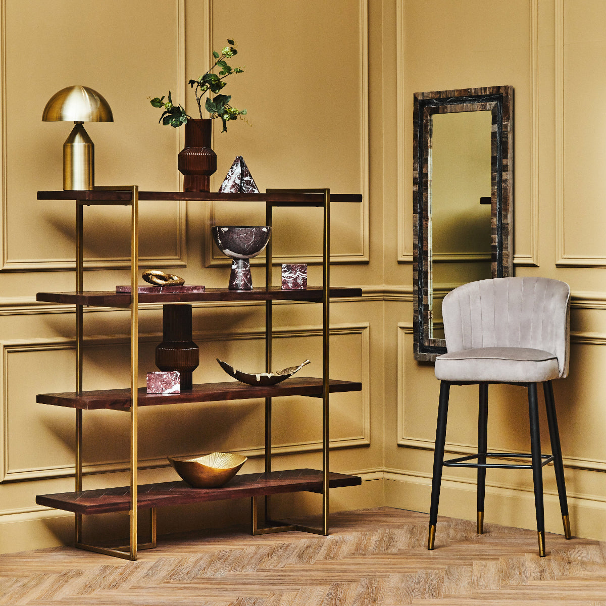 Beaumonde Home Brando Four Tier Bookcase 8