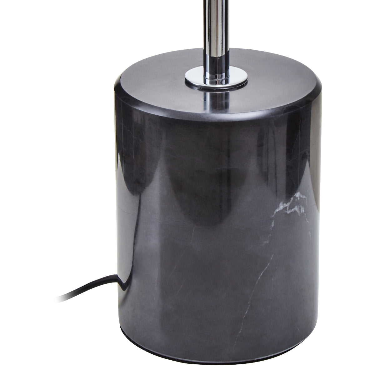 Beaumonde Home Revive Small Silver Finish Metal Table Lamp 5