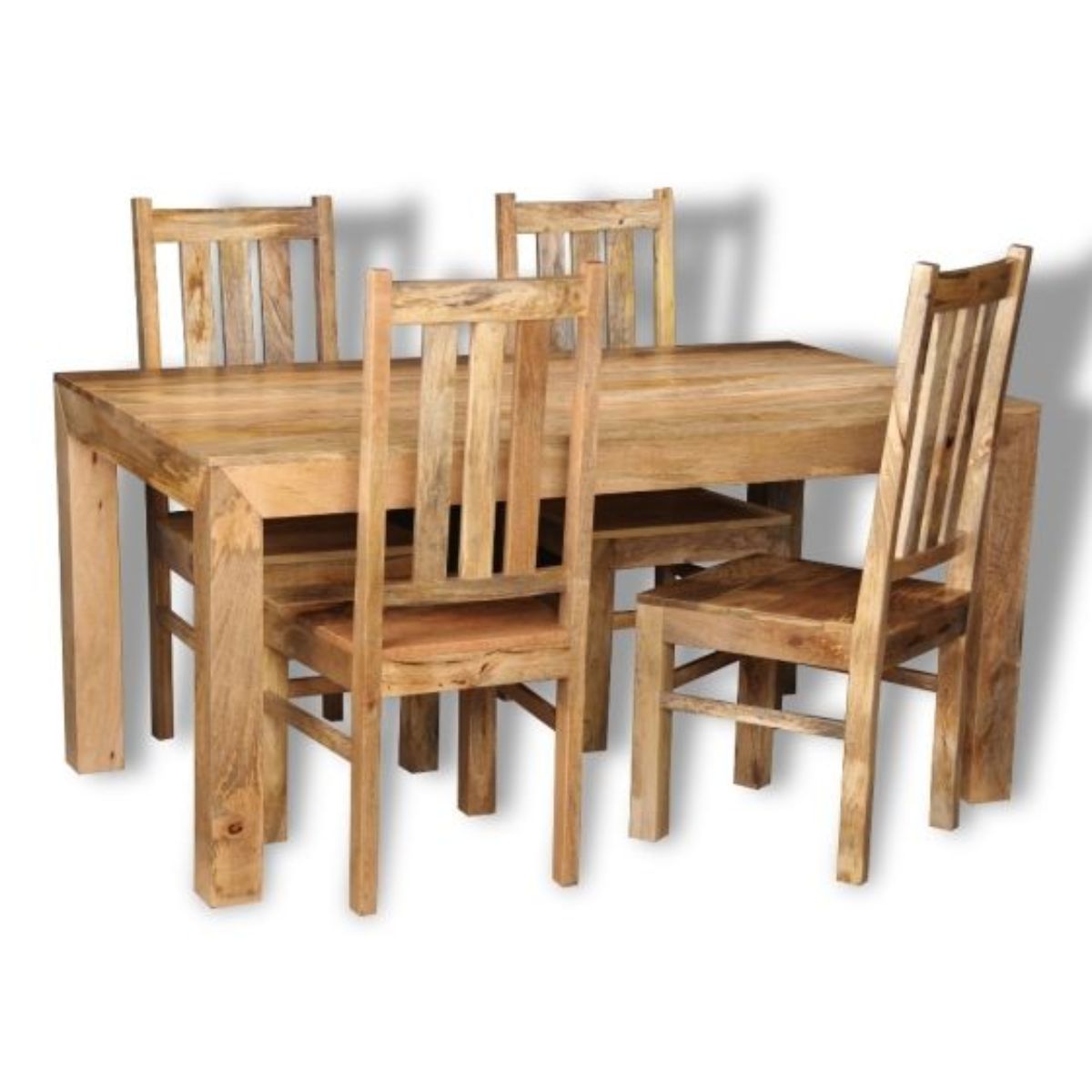 Trade Furniture 160cm Dining Table & 4 Dakota Chairs