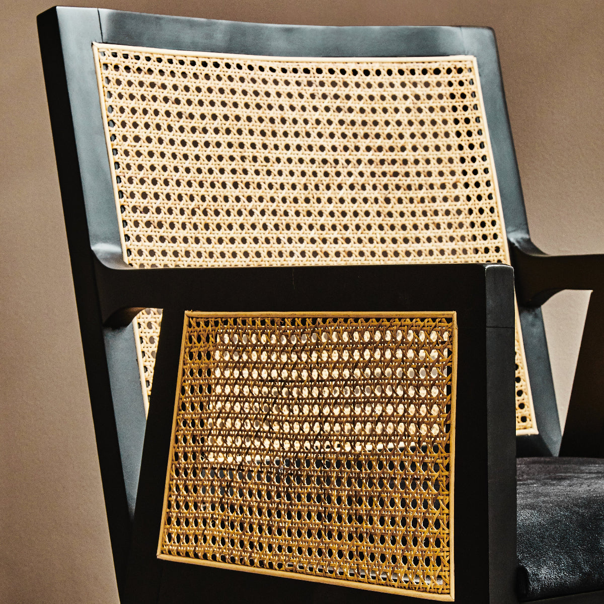 Beaumonde Home Corso Cane Rattan Back Chair 9