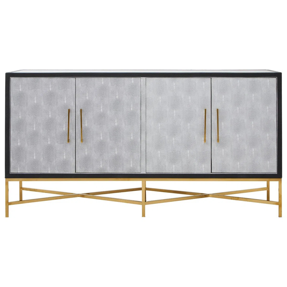 Beaumonde Home Cadarese Grey Shagreen Sideboard-Beaumonde