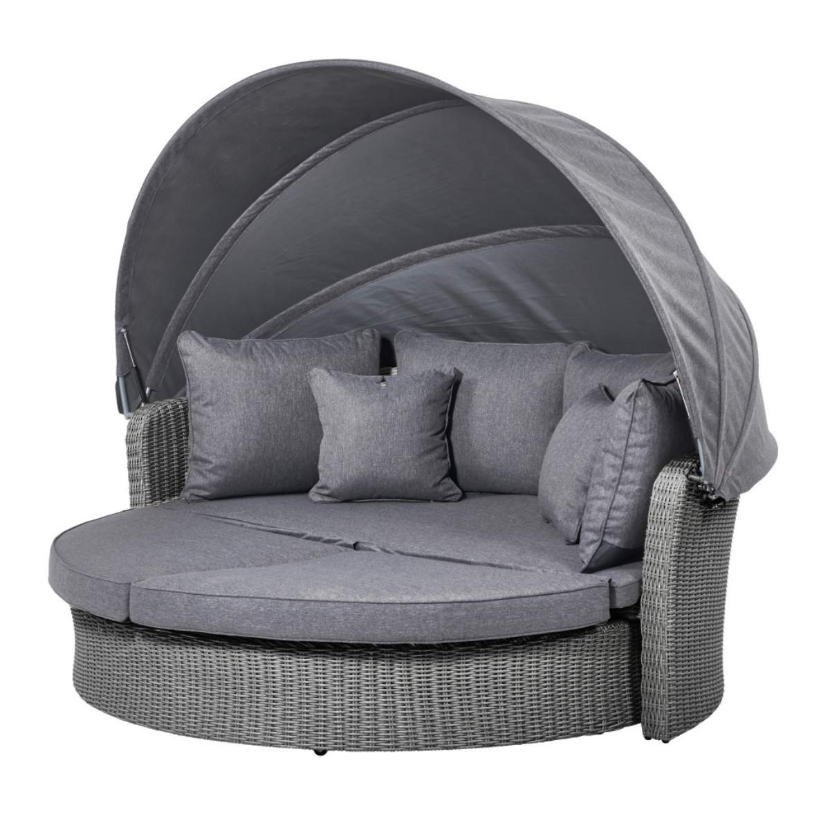 Beau&Co Slate Grey Bermuda Day Bed