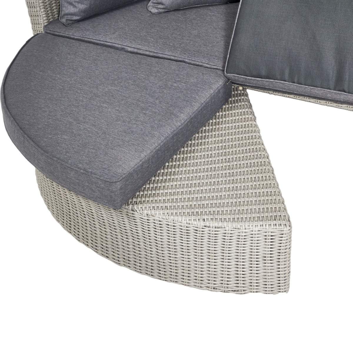 Beau&Co Stone Grey Bermuda Day Bed