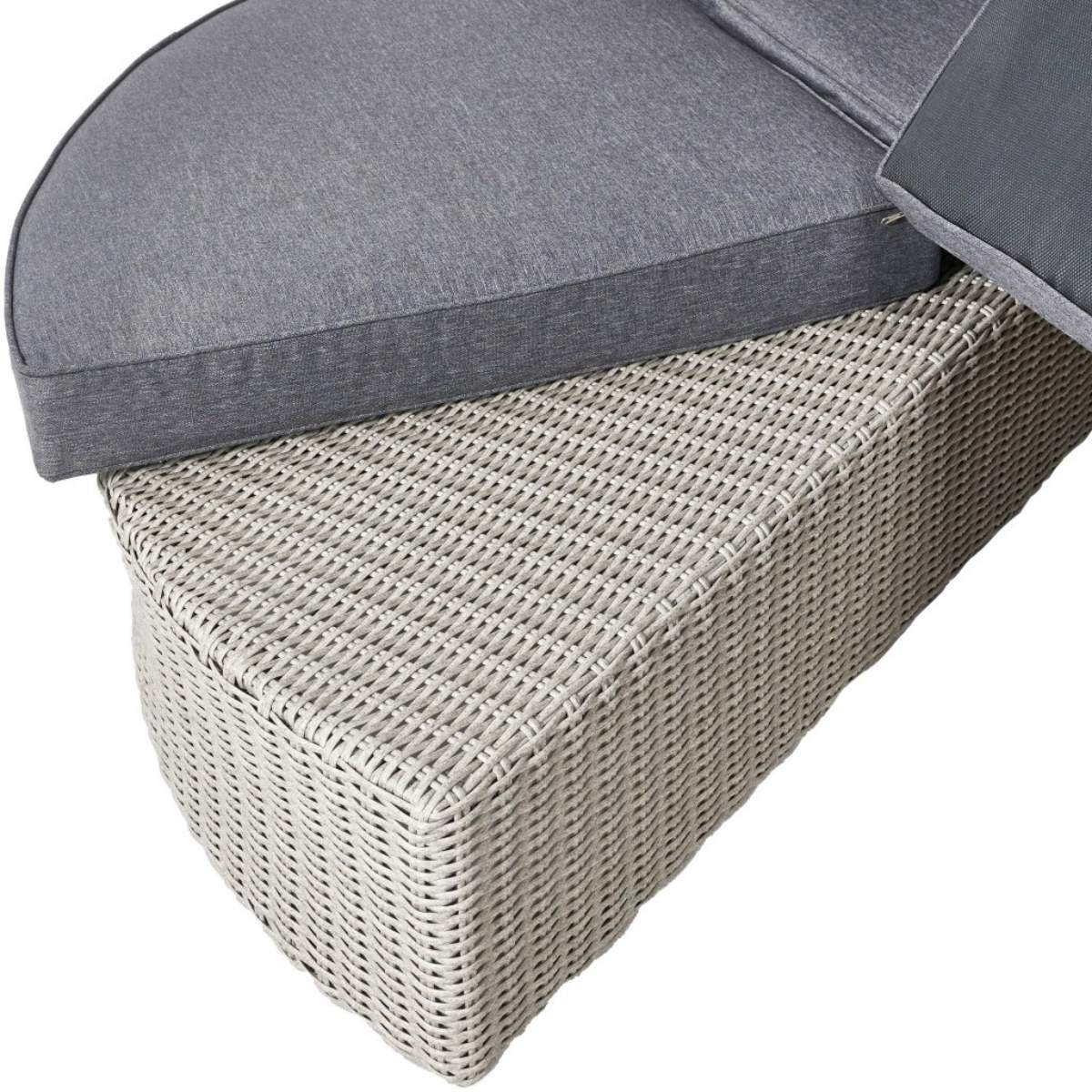 Beau&Co Stone Grey Bermuda Day Bed