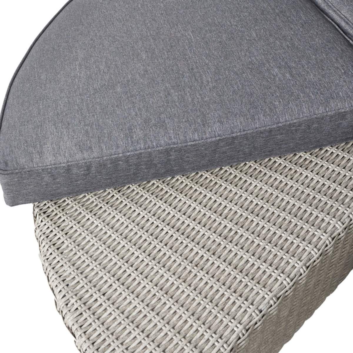 Beau&Co Stone Grey Bermuda Day Bed