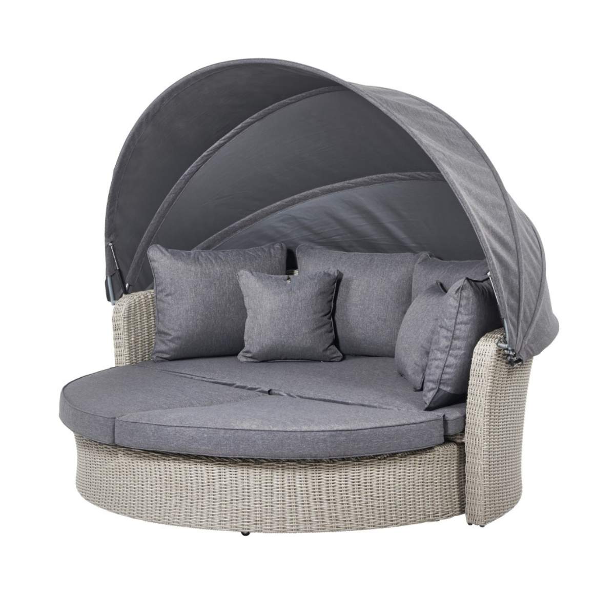 Beau&Co Stone Grey Bermuda Day Bed