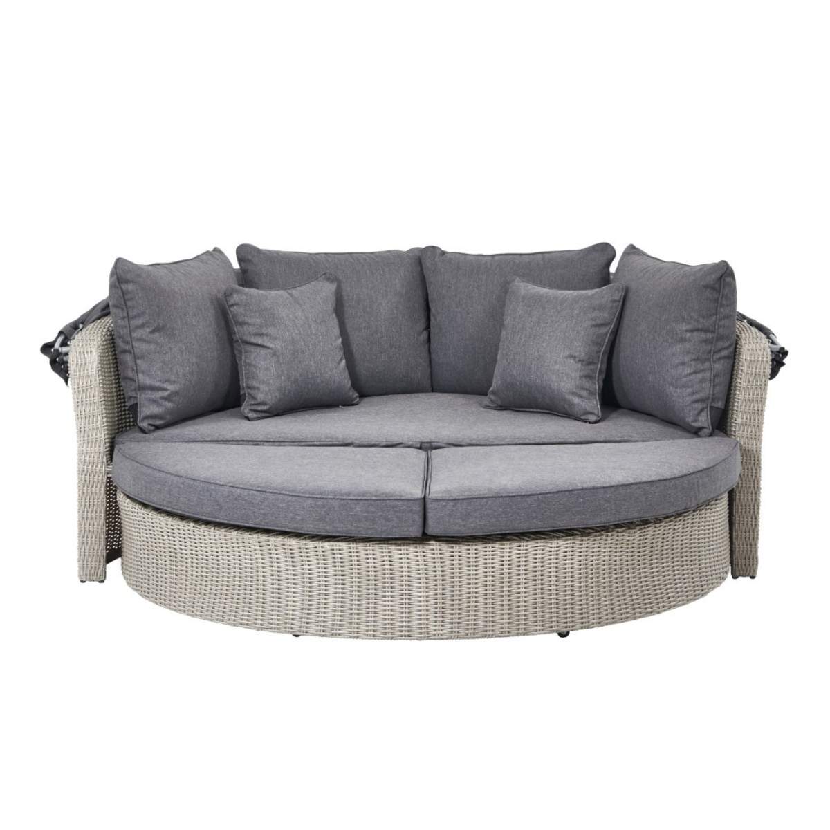 Beau&Co Stone Grey Bermuda Day Bed
