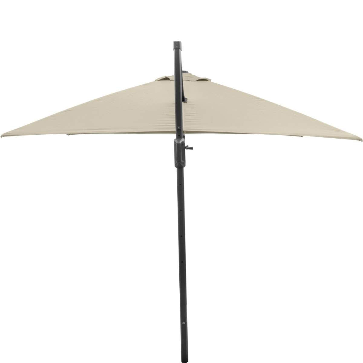 Pacific Lifestyle Challenger T2 3m Square Champagne Free Arm Parasol