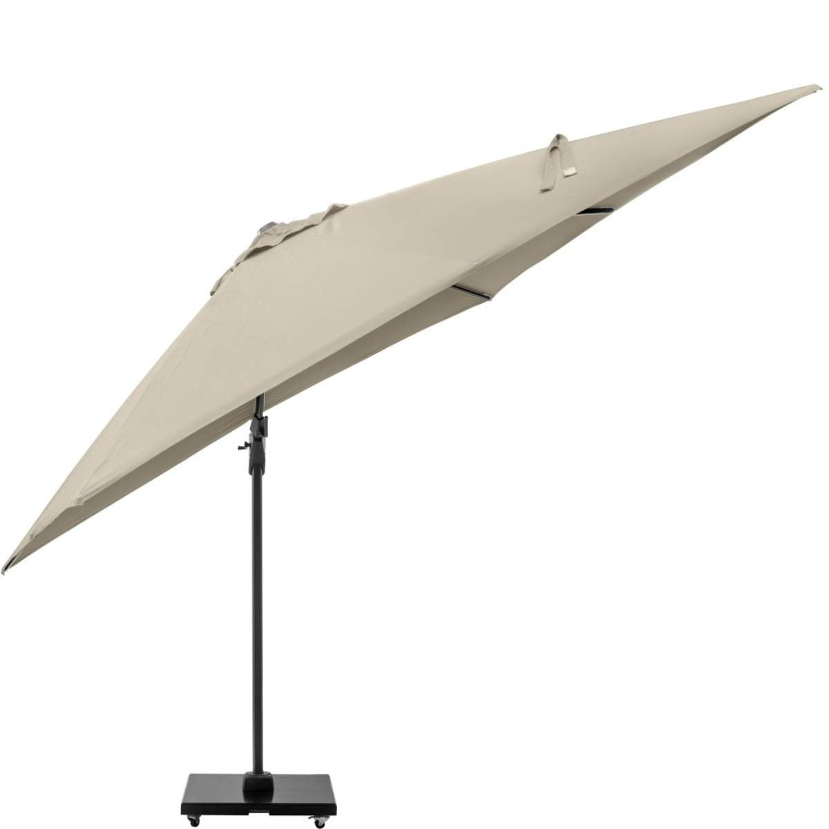 Pacific Lifestyle Challenger T2 3m Square Champagne Free Arm Parasol