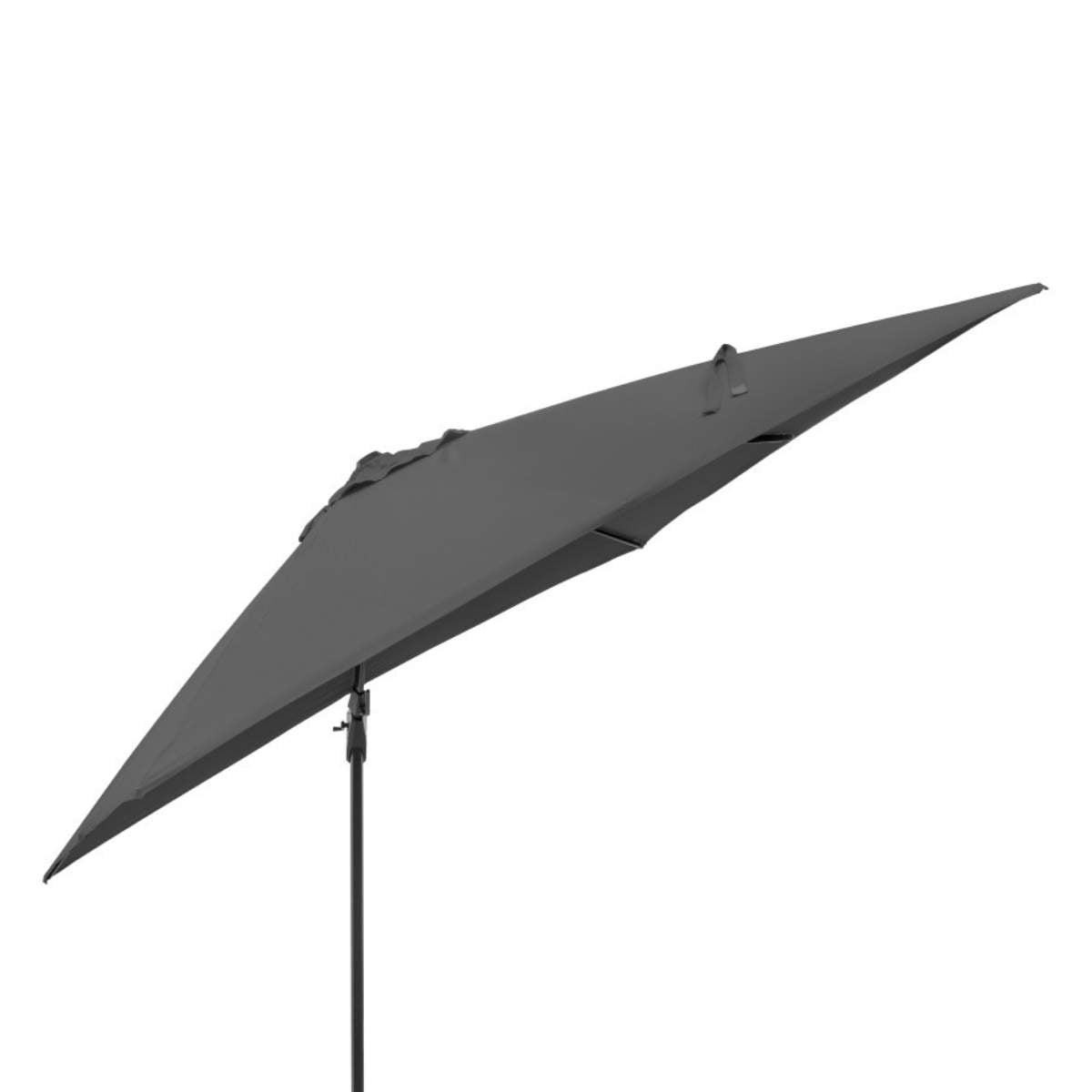 Beau&Co Challenger T2 3m Square Anthracite Free Arm Parasol