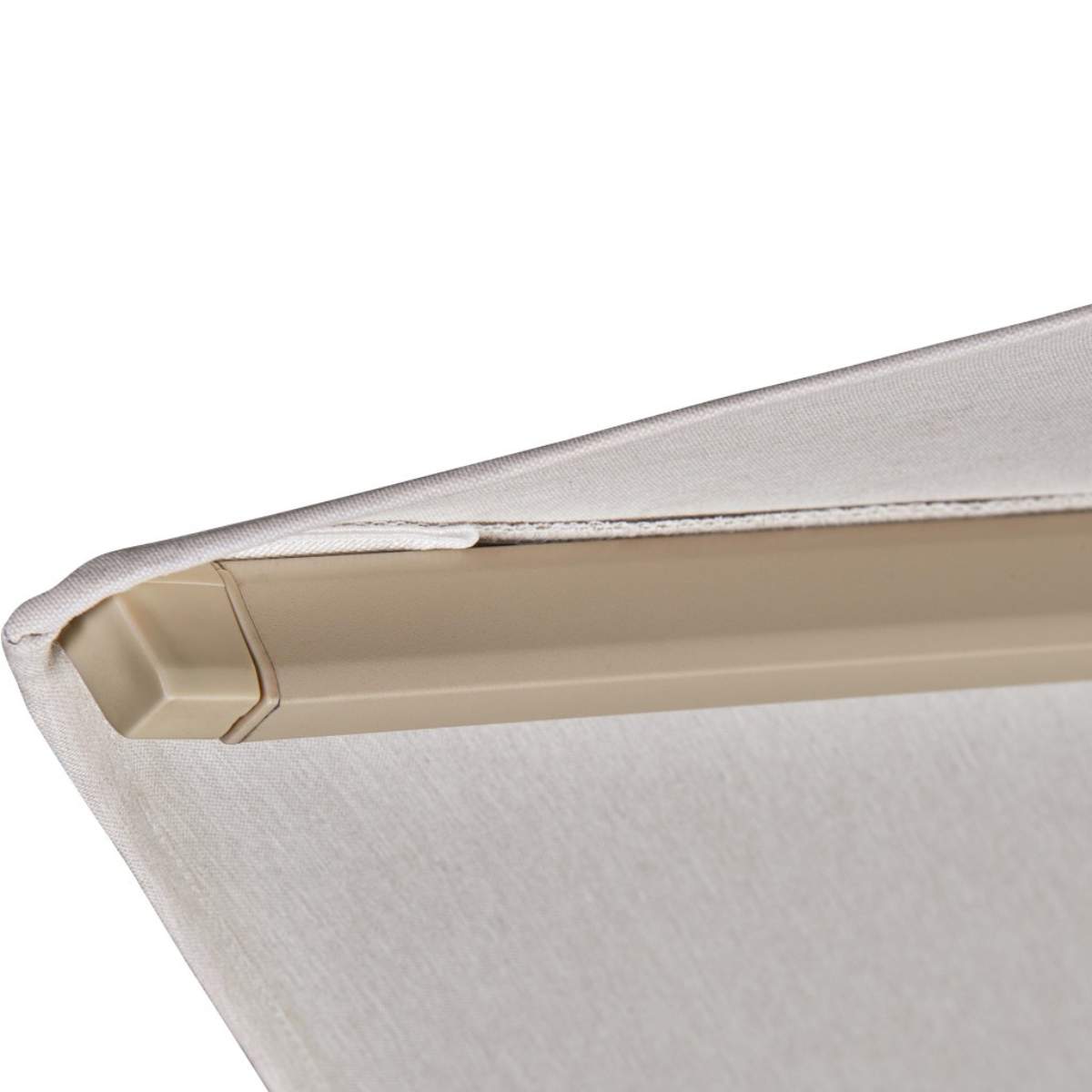Pacific Lifestyle Challenger T2 3m Square Sandstone / Champagne Free Arm Parasol