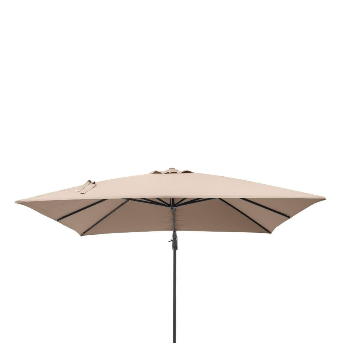 Pacific Lifestyle Challenger T2 3m Square Taupe Free Arm Parasol