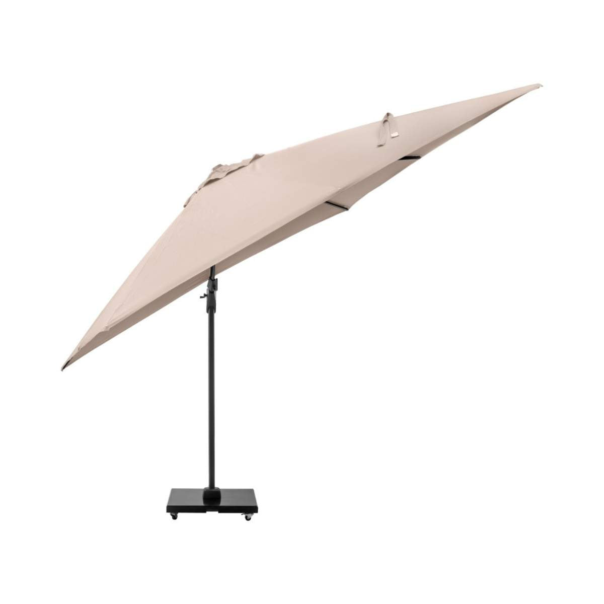 Pacific Lifestyle Challenger T2 3m Square Taupe Free Arm Parasol