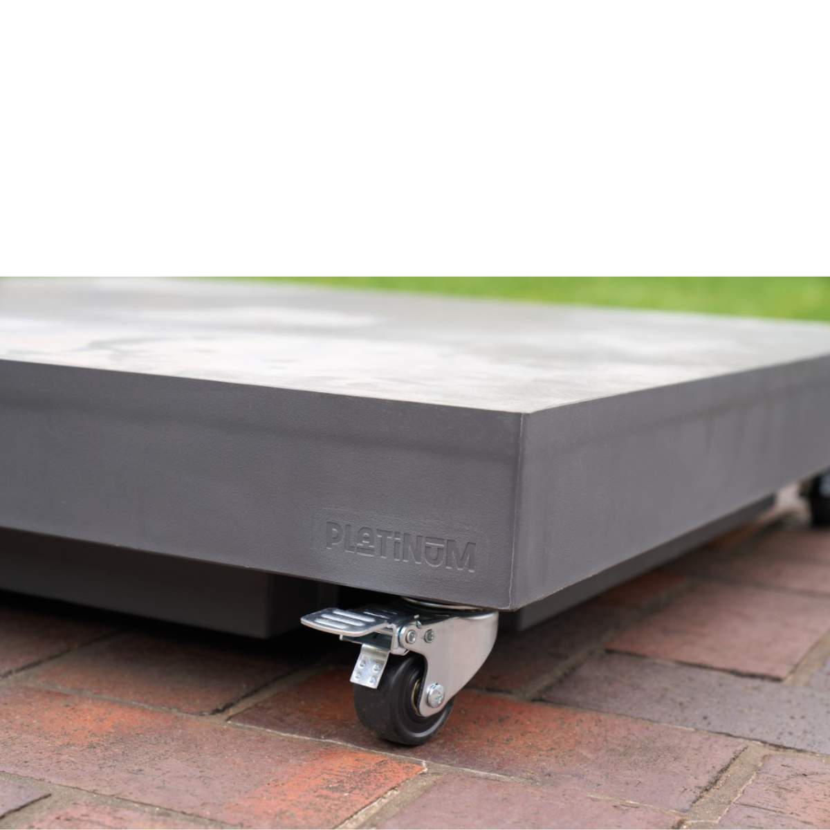 Beau&Co Ceramica Grey 90KG Wheeled Parasol Base