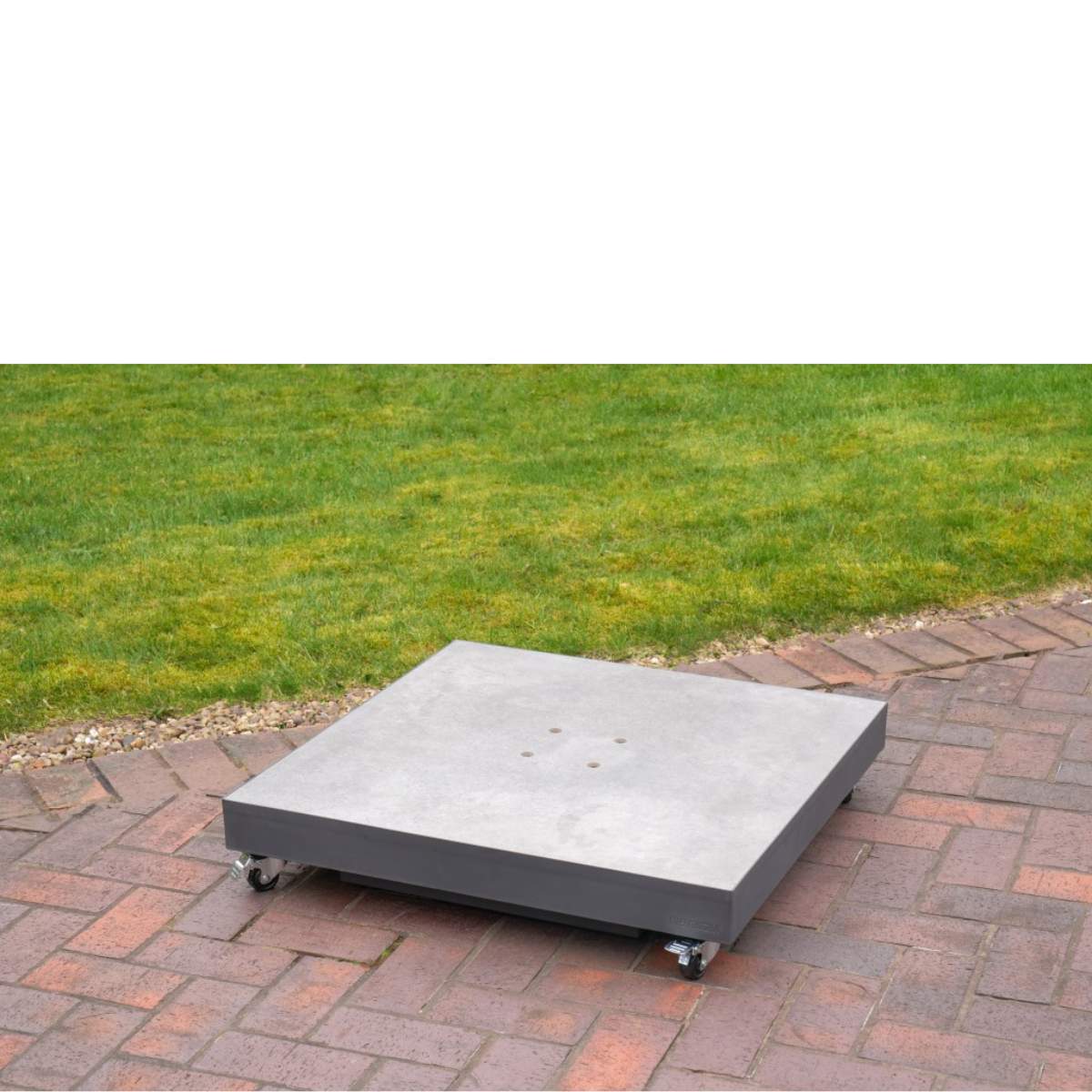 Beau&Co Ceramica Grey 90KG Wheeled Parasol Base