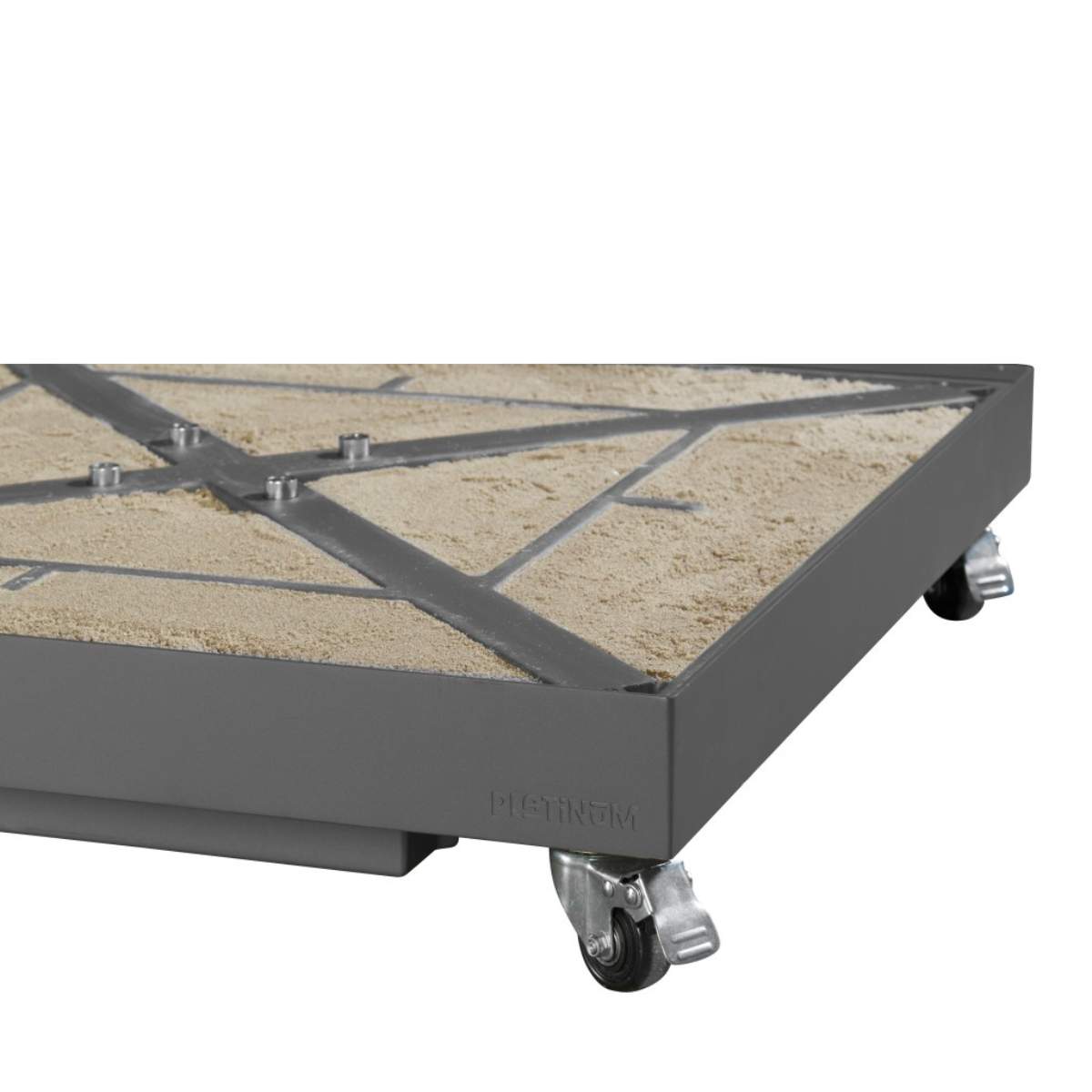 Beau&Co Ceramica Grey 40KG Wheeled Parasol Base