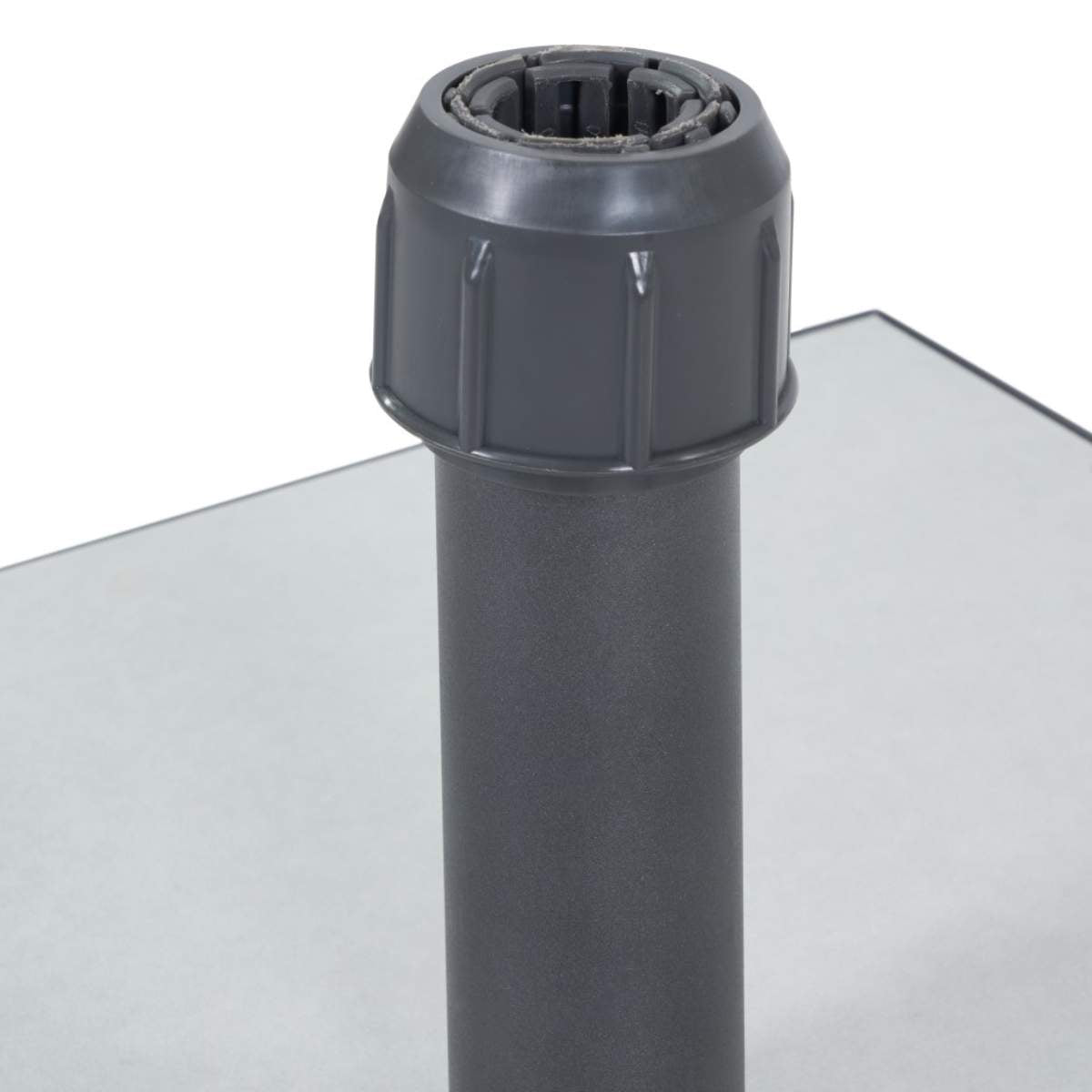 Beau&Co Ceramica Grey 40KG Wheeled Parasol Base