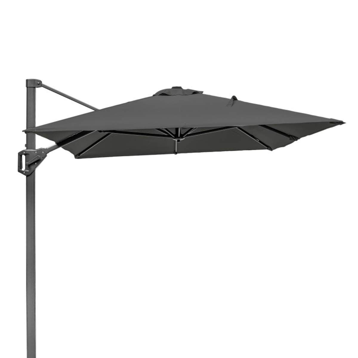 Beau&Co Voyager T1 3m x 2m Rectangular Anthracite Free Arm Parasol