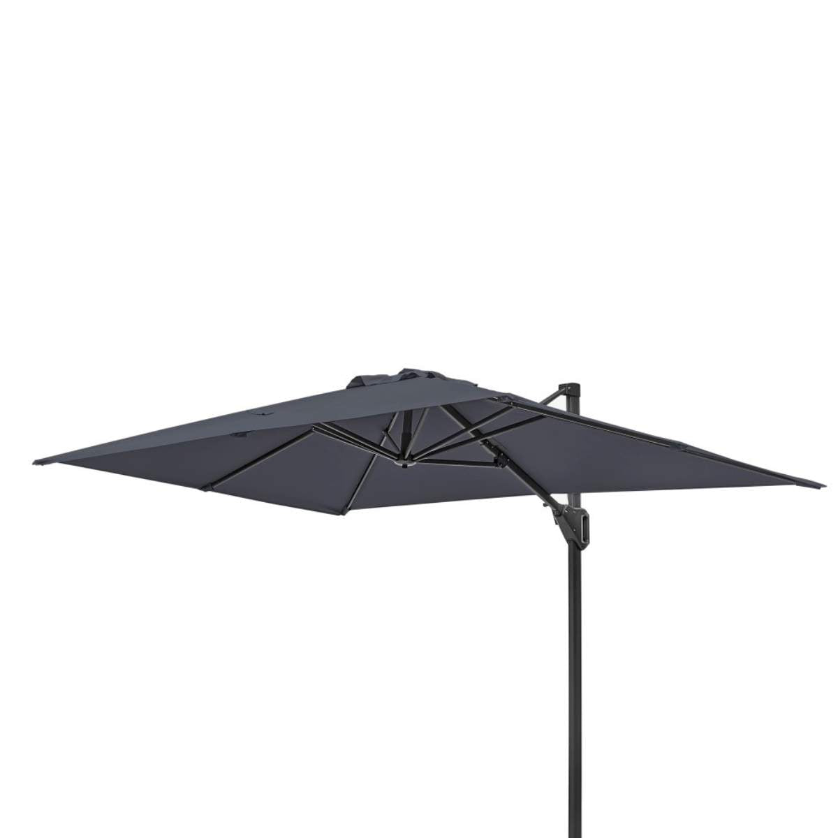 Beau&Co Voyager T1 3m x 2m Rectangular Anthracite Free Arm Parasol