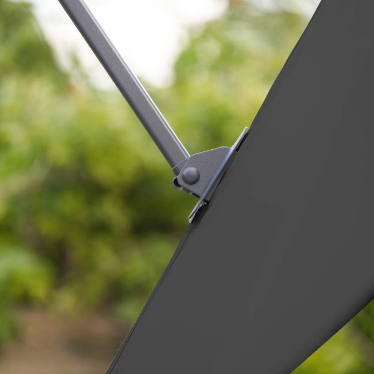 Beau&Co Voyager T1 3m Round Anthracite Free Arm Parasol