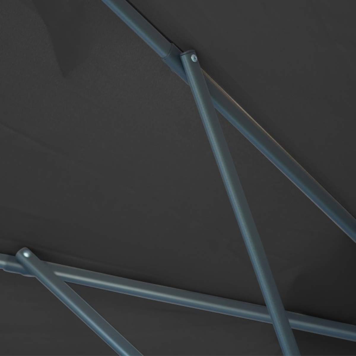 Beau&Co Voyager T1 3m Round Anthracite Free Arm Parasol