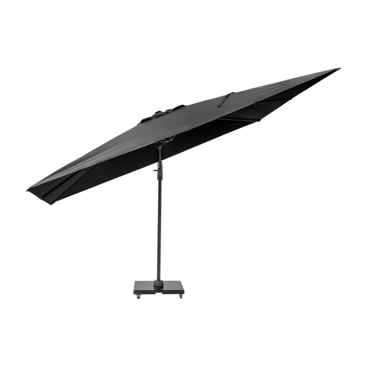 Pacific Lifestyle Challenger T2 3.5 x 2.6m Rectangular Anthracite Free Arm Parasol