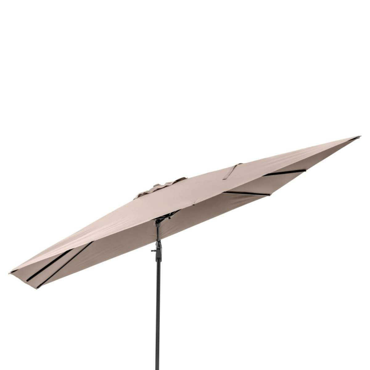 Pacific Lifestyle Challenger T2 3.5 x 2.6m Rectangular Taupe Free Arm Parasol