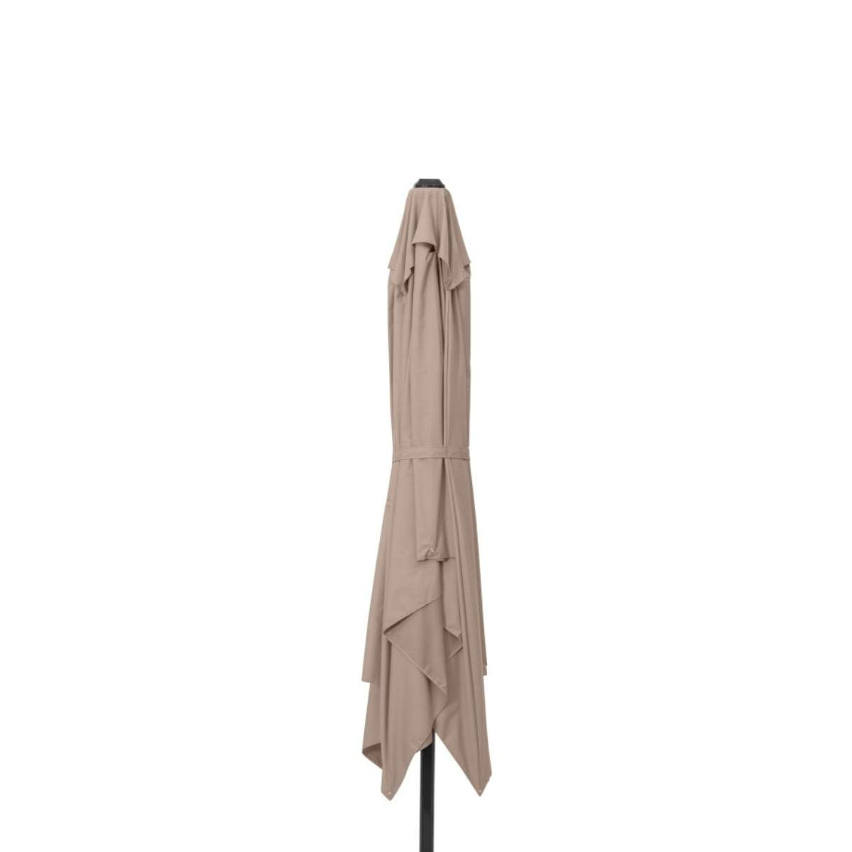 Pacific Lifestyle Challenger T2 3.5 x 2.6m Rectangular Taupe Free Arm Parasol